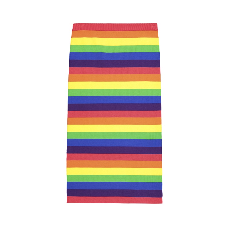 Michael Michael Kors Rainbow Pencil Skirt 