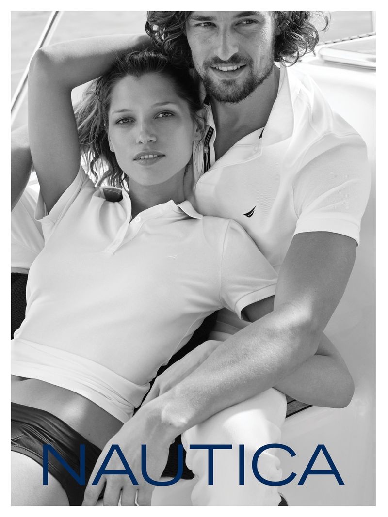 Hana Jirickova and Wouter Peelen front Nautica summer 2019 campaign