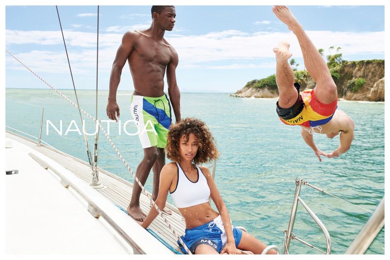 An image from the Nautica summer 2019 advertising campaign