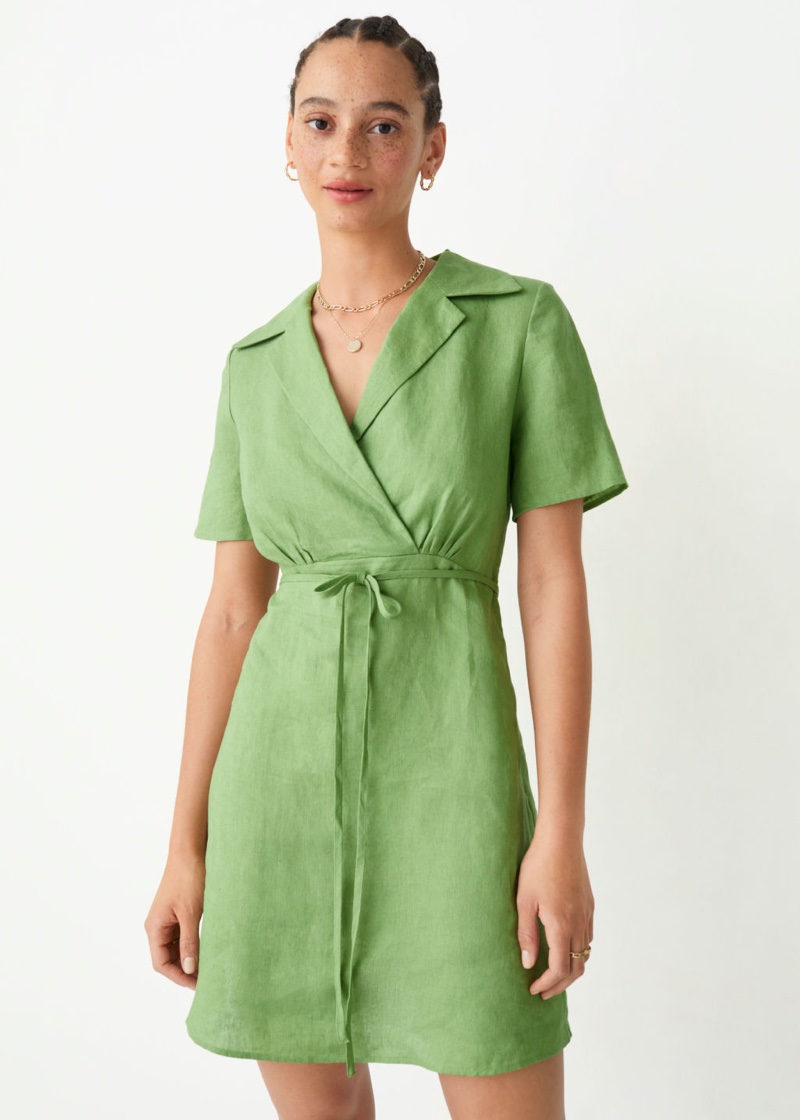 & Other Stories Linen Dresses Summer 2022 Shop