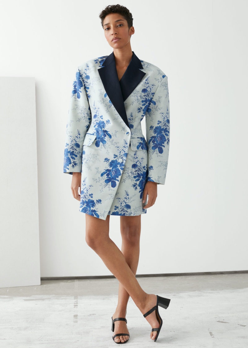 & Other Stories Oversized Blazer Mini Dress $219