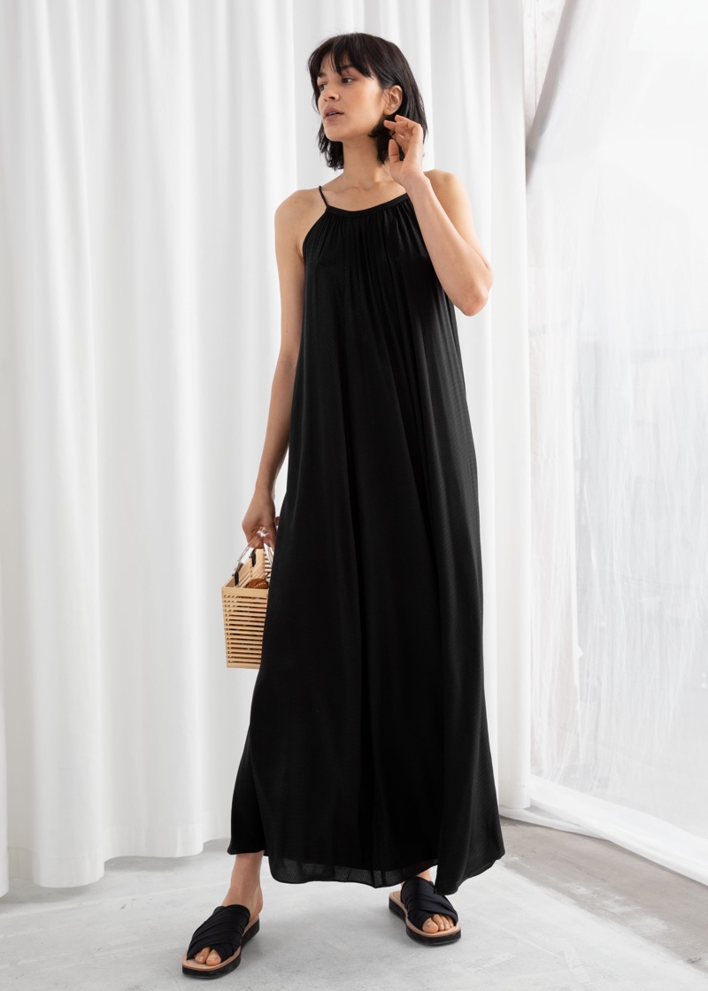 & Other Stories Rope Strap A-Line Maxi Dress $149