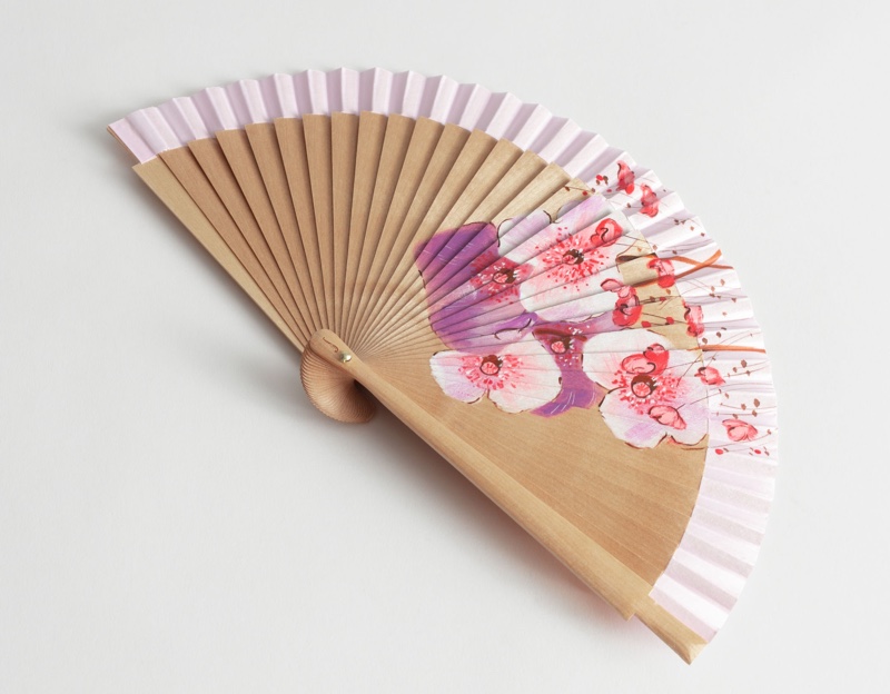 & Other Stories Wooden Flower Fan $119