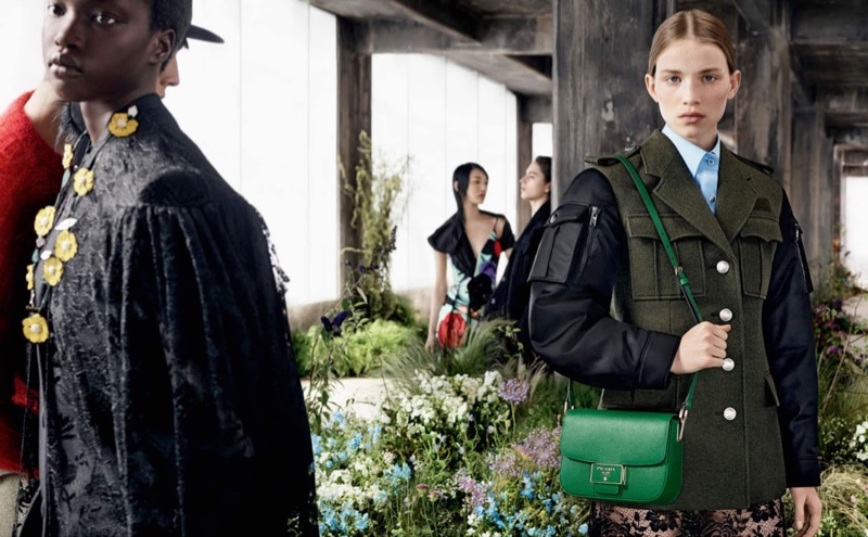 An image from the Prada fall 2019 advertising campaign