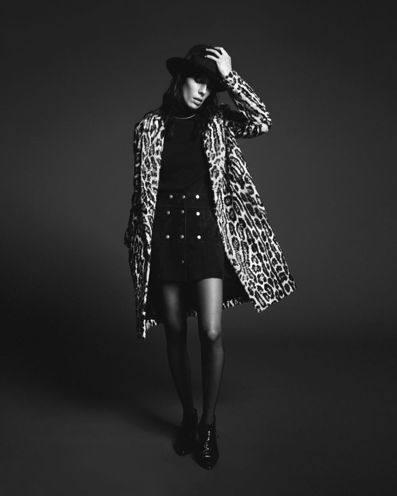 Jamie Bochert fronts Saint Laurent fall 2019 campaign