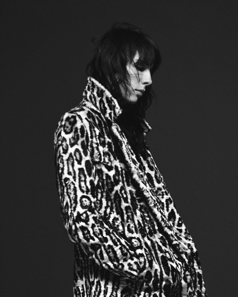 Animal print stands out in Saint Laurent fall 2019 campaign