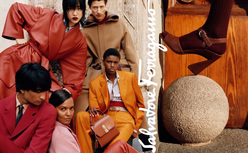 An image from the Salvatore Ferragamo fall 2019 advertising campaign