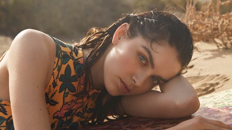 Sanne de Roo Models Surfer Style for Marie Claire Netherlands