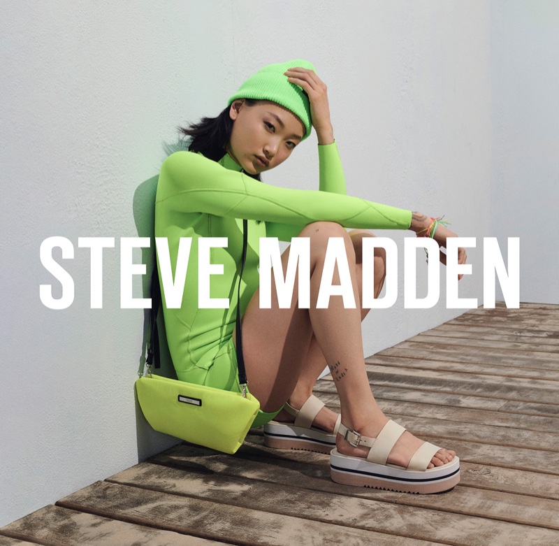 Dien appears in Steve Madden summer 2019 campaign