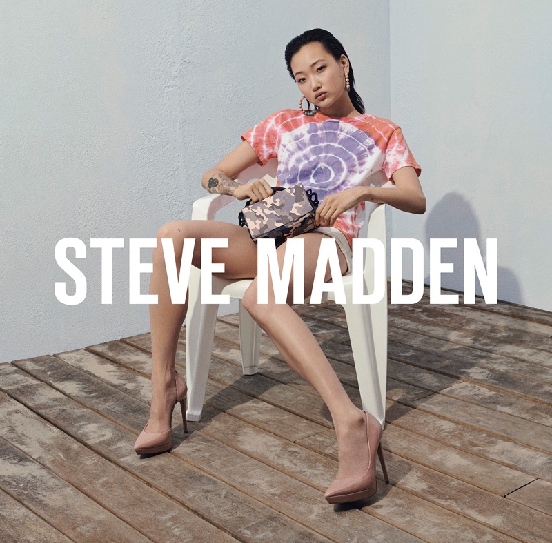 Model Dien stars in Steve Madden summer 2019 campaign
