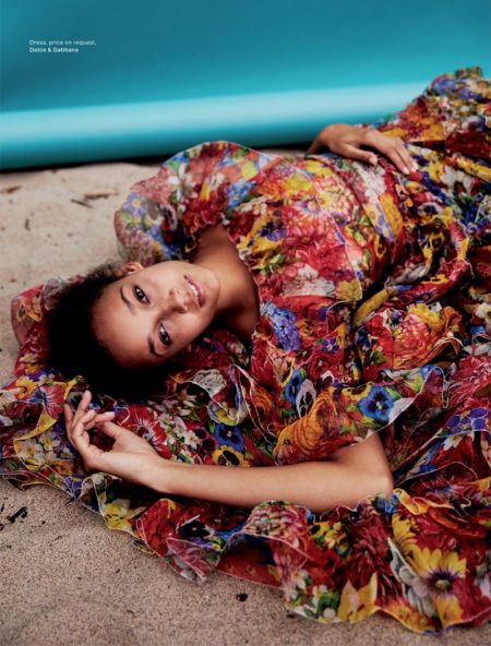 Wallette Watson Poses in Dreamy Dresses for Grazia UK Wallette Watson Poses in Dreamy Dresses for Grazia UK