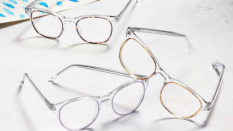 Warby Parker Concentric glasses