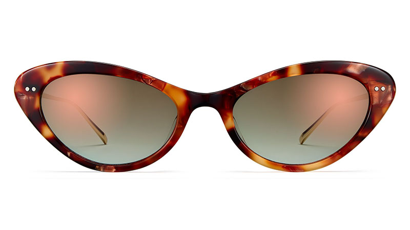 Warby Parker Naomi Sunglasses in Copper Leaf Tortoise with Gold $145