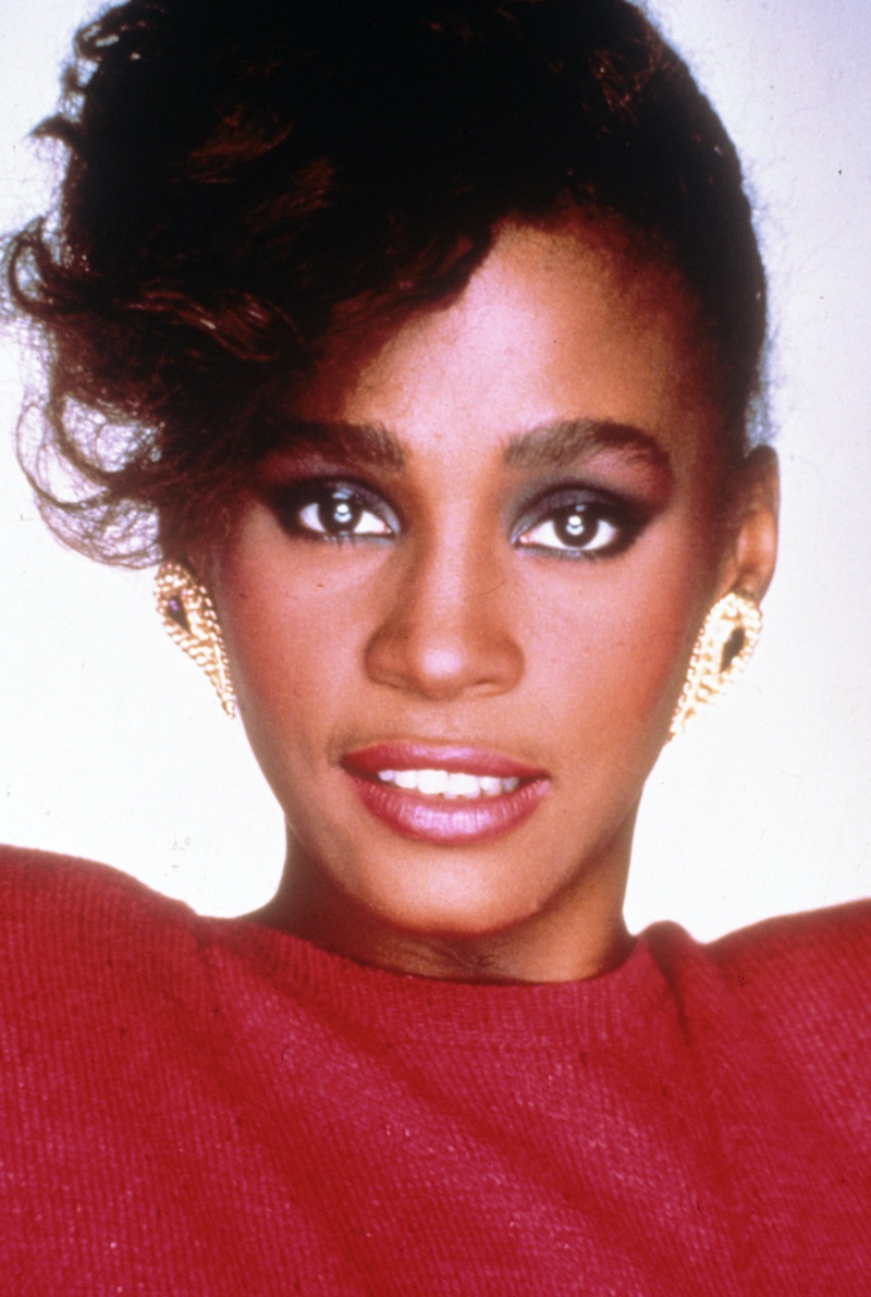 Whitney Houston 1987 Smoky Eye Makeup