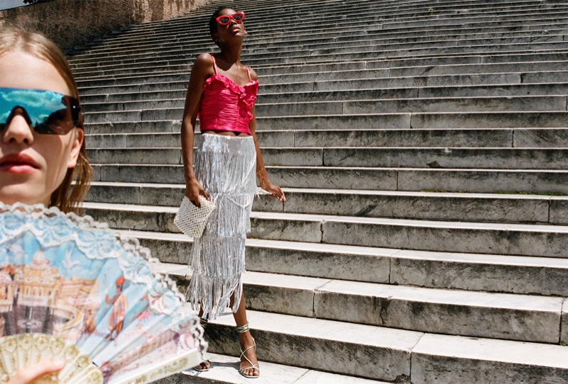 An image from Zara TRF's Bella Roma spring-summer 2019 collection