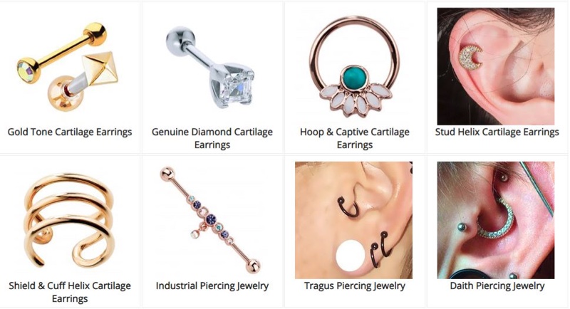 daith piercing jewelry guide