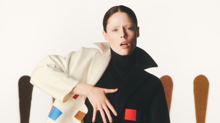 Coco Rocha stars in Akris fall-winter 2019 campaign