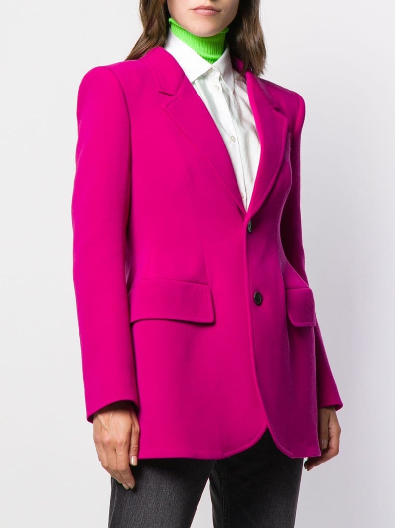 Balenciaga Hourglass Structured Jacket $2,785