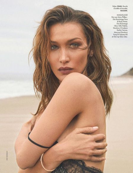 Bella Hadid Embraces Glamorous Summer Style for ELLE France Bella Hadid Embraces Glamorous Summer Style for ELLE France