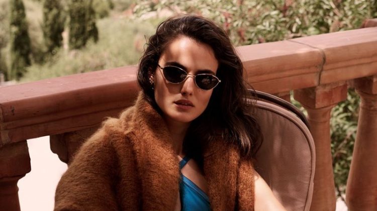 Blanca Padilla Models Vacation-Ready Looks for Harper’s Bazaar Spain