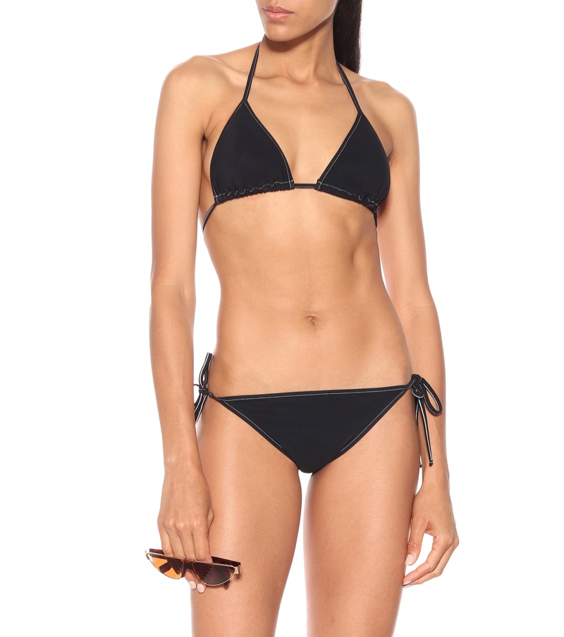 Burberry Cobb Bikini in Black $330