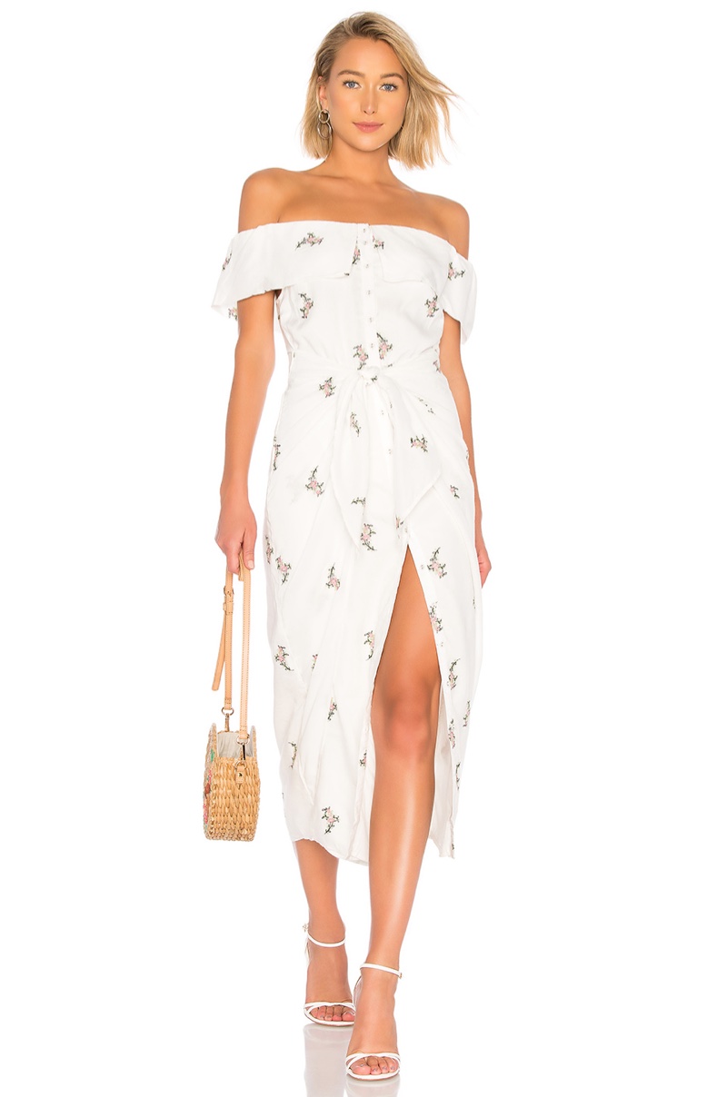 House of Harlow 1960 x REVOLVE Rumi Dress in White $216