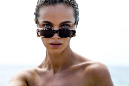 Jena Goldsack Hits the Beach in Amber Sceats' Shades Amber Sceats spotlights a limited-edition eyewear capsule collection