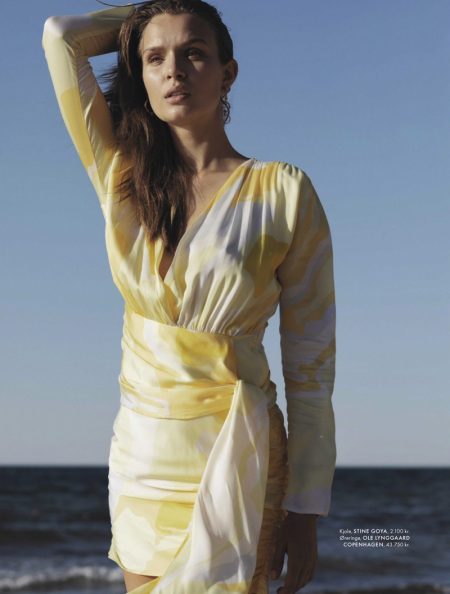 Josephine Skriver Enchants in Summer Looks for ELLE Denmark Josephine Skriver Enchants in Summer Looks for ELLE Denmark