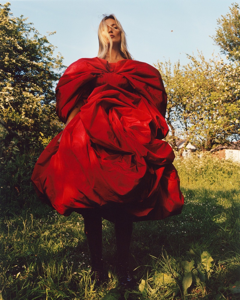 Supermodel Kate Moss appears in Alexander McQueen fall-winter 2019 campaign