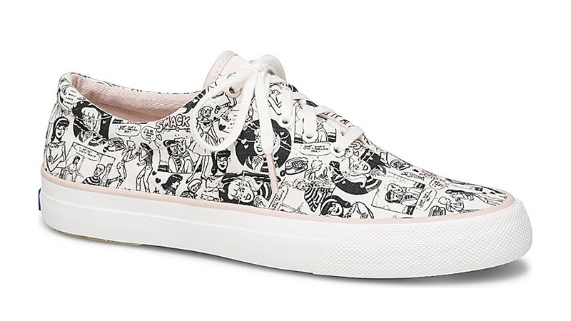 Keds x Betty & Veronica Anchor Comic Sneaker in White $69.95