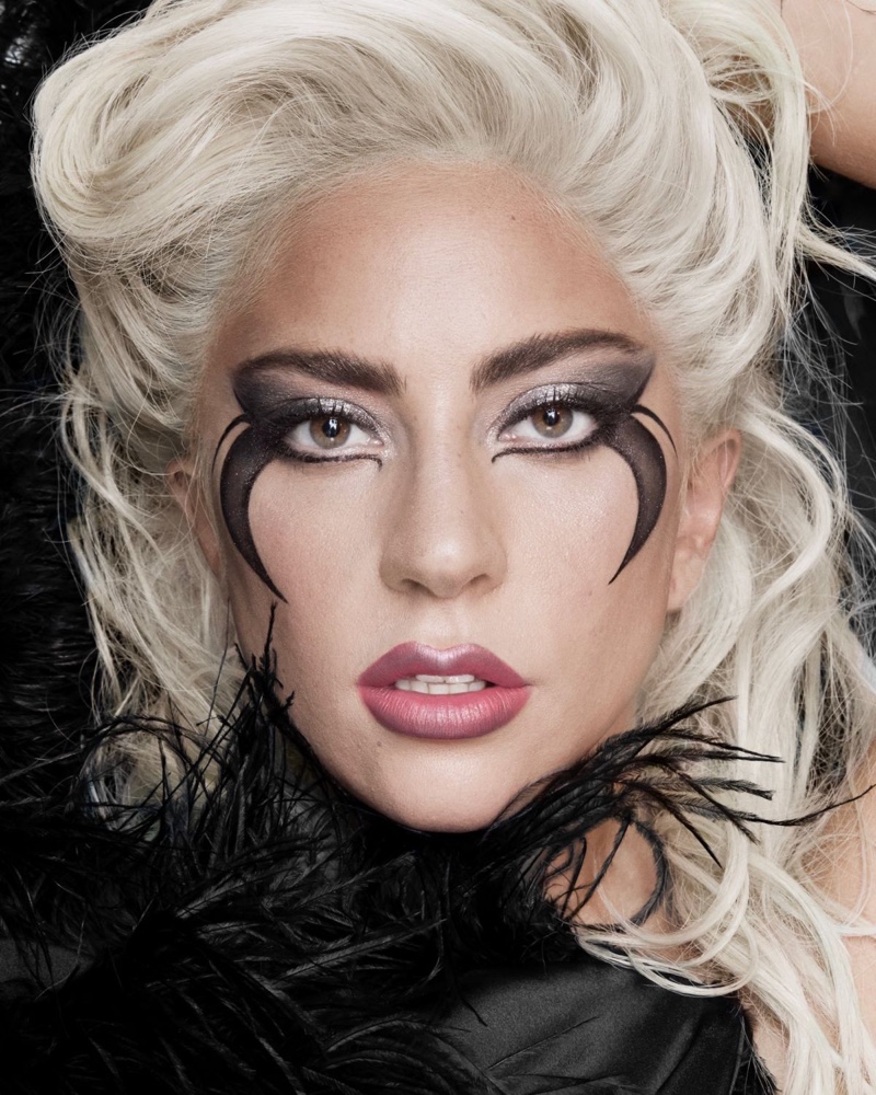 Lady Gaga wears Haus Laboratories Metalhead Collection makeup. Photo: Hannah Khymych