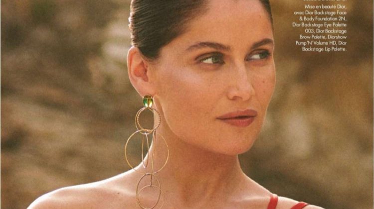 Laetitia Casta Smolders in Summer Styles for ELLE France