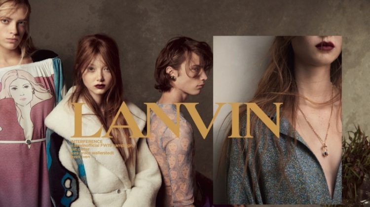 Sara Grace Wallerstedt Leads Lanvin Fall 2019 Campaign
