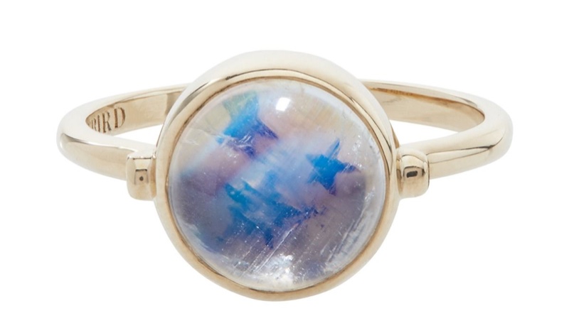 Leith Clark x Catbird Secret Star Moonstone Ring $940