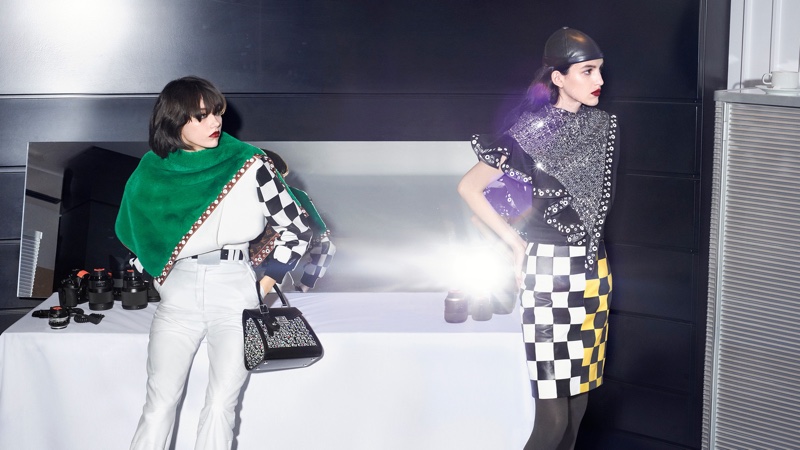 Steinberg and Petra Arias appear in Louis Vuitton fall-winter 2019 campaign