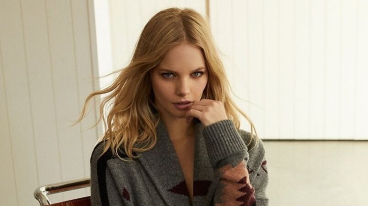 Marloes Horst stars in 360 Cashmere fall-winter 2019 campaign