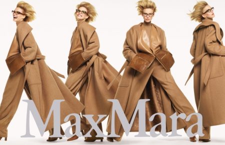 Models Get Moving in Max Mara Fall 2019 Campaign Emily Driver fronts Max Mara fall-winter 2019 campaign