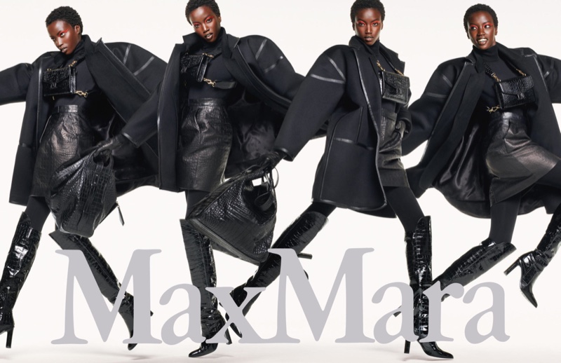 Anok Yai stars in Max Mara fall-winter 2019 campaign