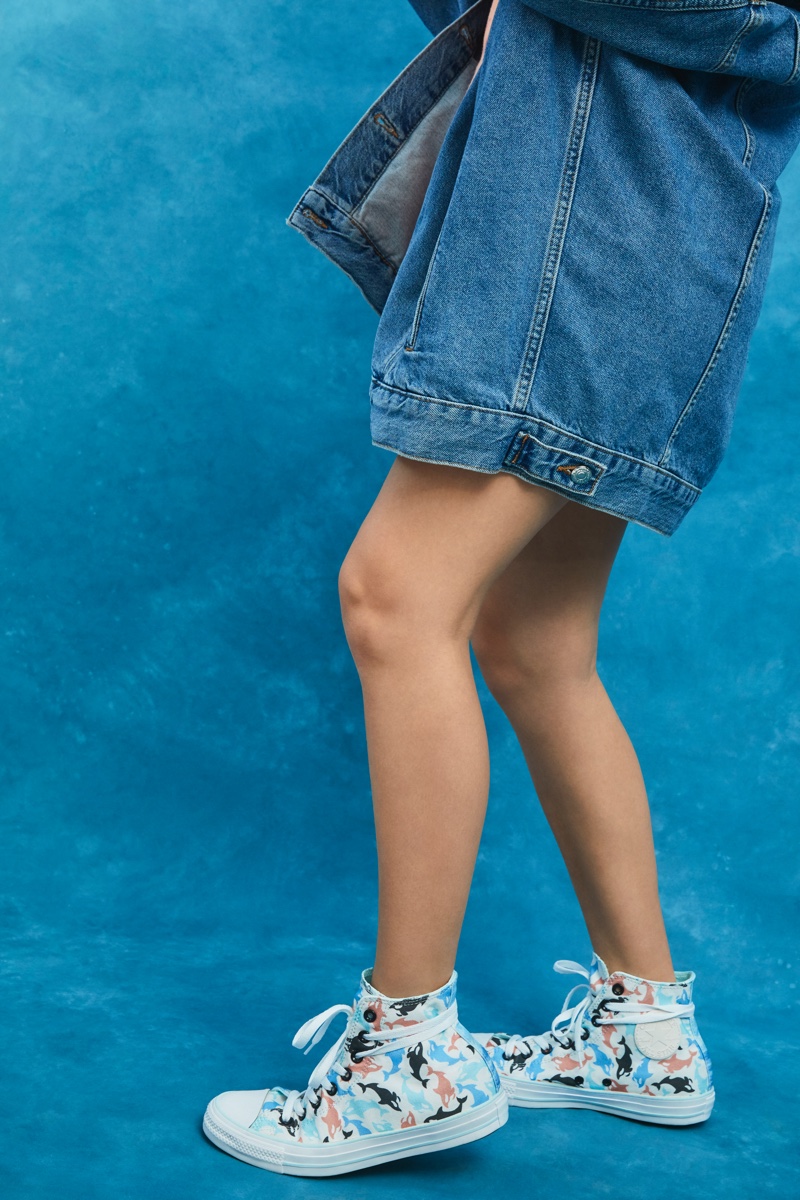 Millie Bobby Brown Converse Sneaker Campaign