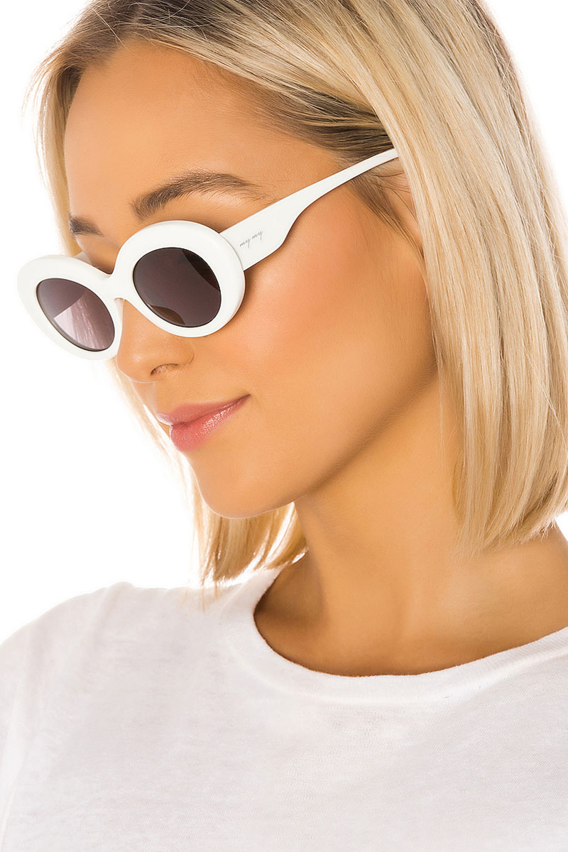 My My My Kerry Sunglasses in White $98