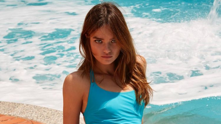 Myrtille Revemont Models Vibrant Summer Outfits for F Italia