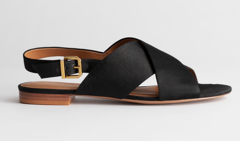 & Other Stories Criss Cross Slingback Sandals $79