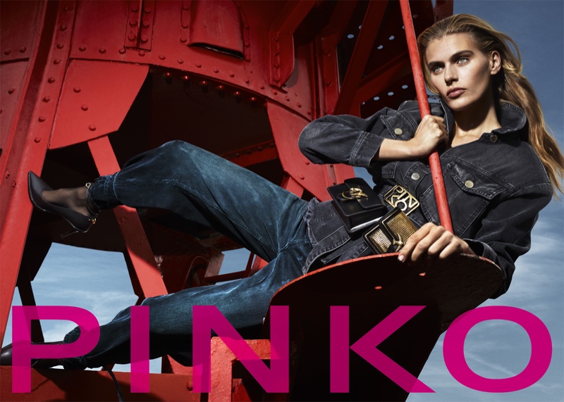 Madison Headrick stars in Pinko fall-winter 2019 campaign