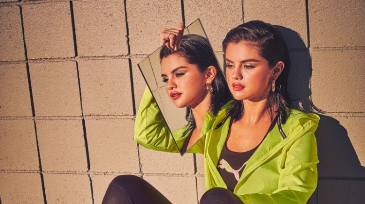Selena Gomez Shines in PUMA LQD CELL Shatter Luster Sneaker