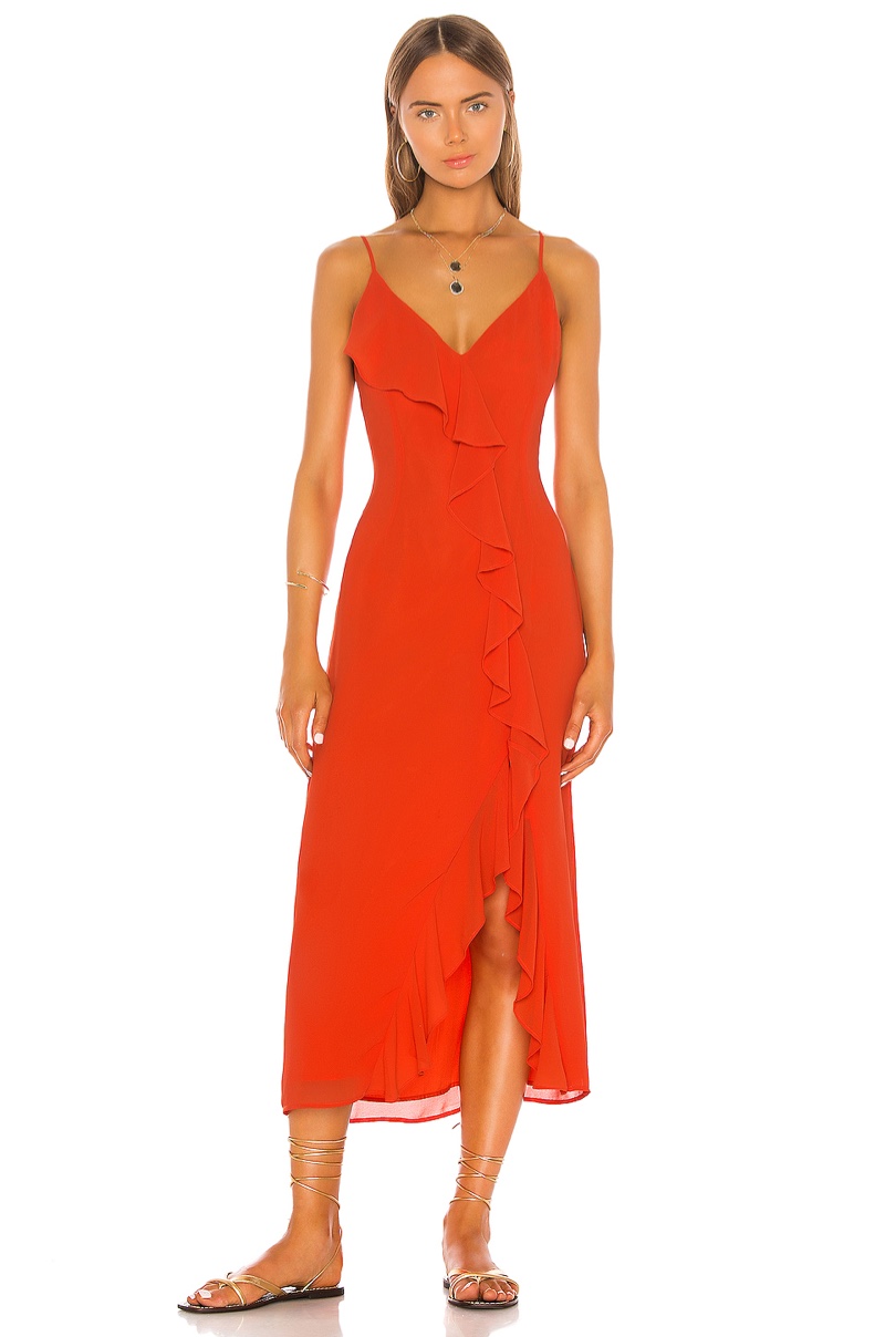 Shaycation x REVOLVE Grace Midi Dress $218