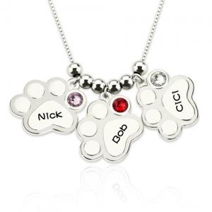 Spinel jewelry name necklace