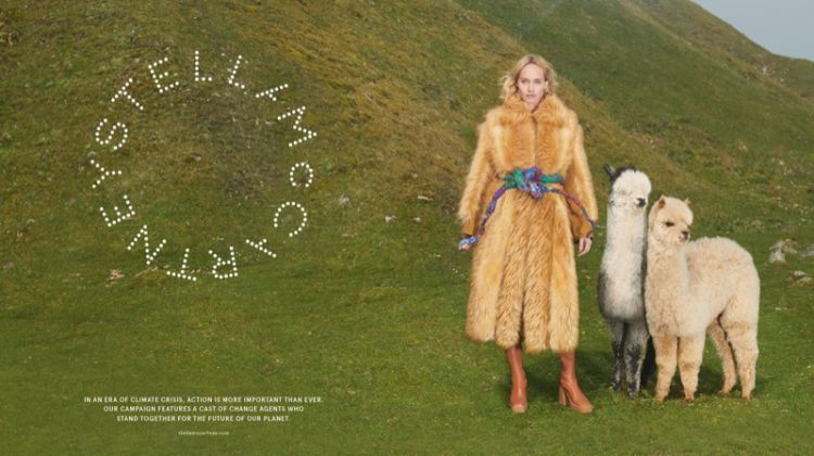 Model Amber Valletta fronts Stella McCartney fall-winter 2019 campaign