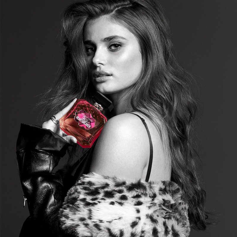 Taylor Hill stars in Victoria's Secret Tease Heartbreaker fragrance campaign