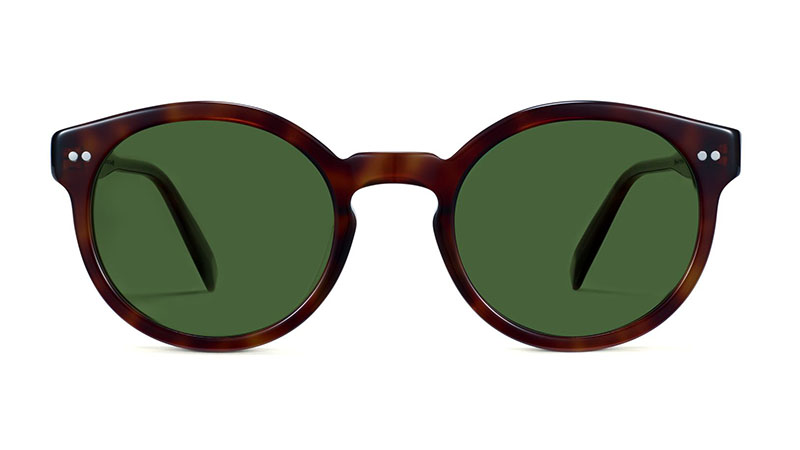 Warby Parker Edgemont Sunglasses in Peppercorn Tortoise $95