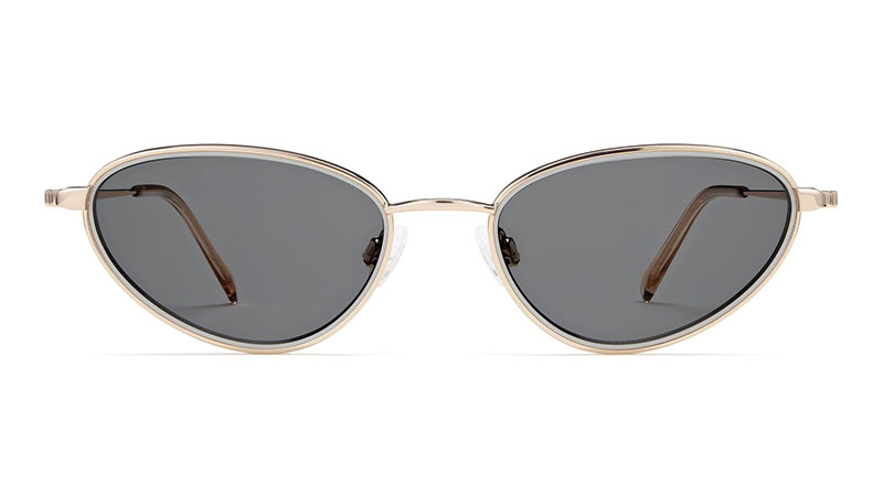 Warby Parker Estelle Sunglasses in Ash with Riesling $145